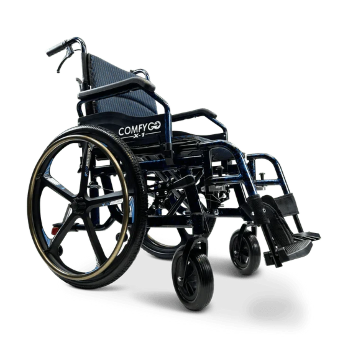 ComfyGO X-1 Manual Folding Lightweight Wheelchair