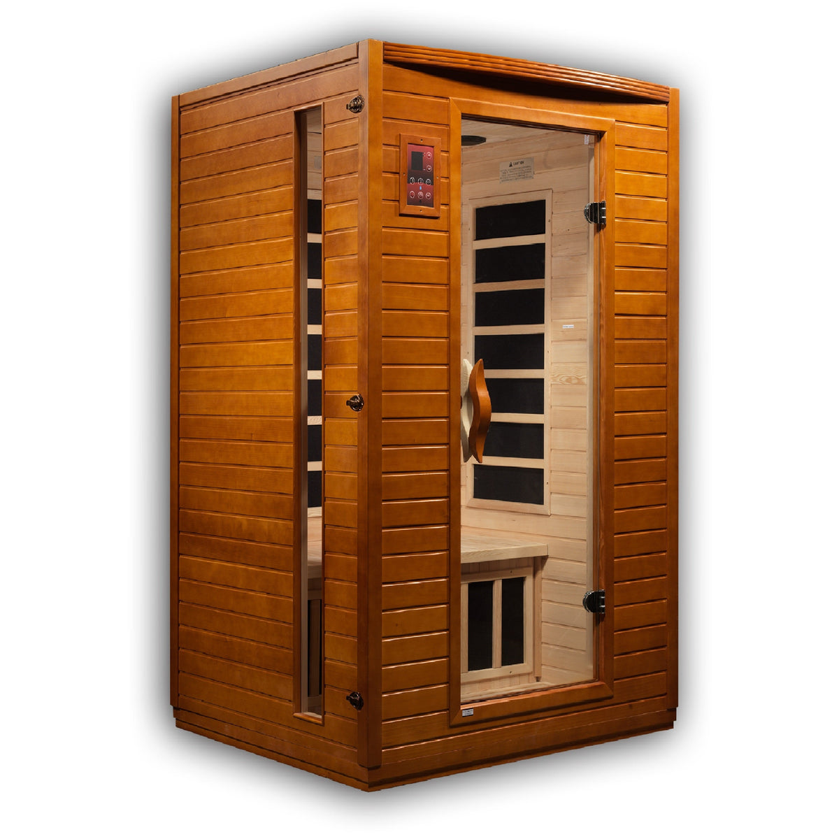 Golden Designs Dynamic Versailles 2-Person Ultra Low EMF FAR Infrared Sauna, Canadian Hemlock (DYN-6202-03 Elite)