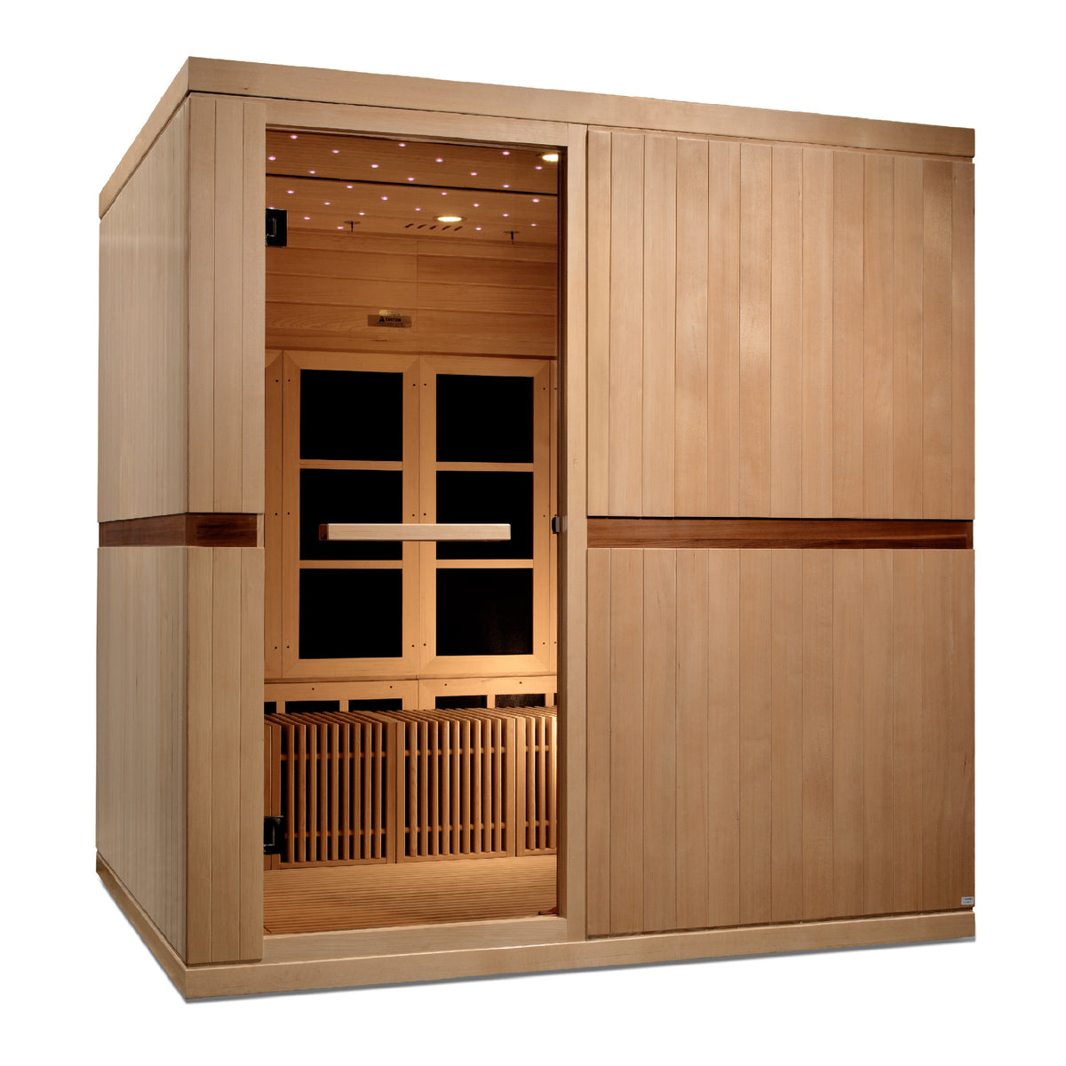 Golden Designs Catalonia 8-Person Near Zero EMF Far Infrared Sauna - GDI-6880-02 Elite