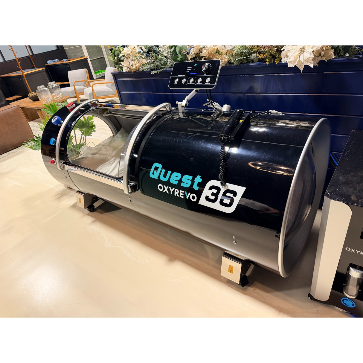 *Pre-Owned* IN STOCK - OXYREVO Quest36 1.5 ATA Hard Hyperbaric Chamber