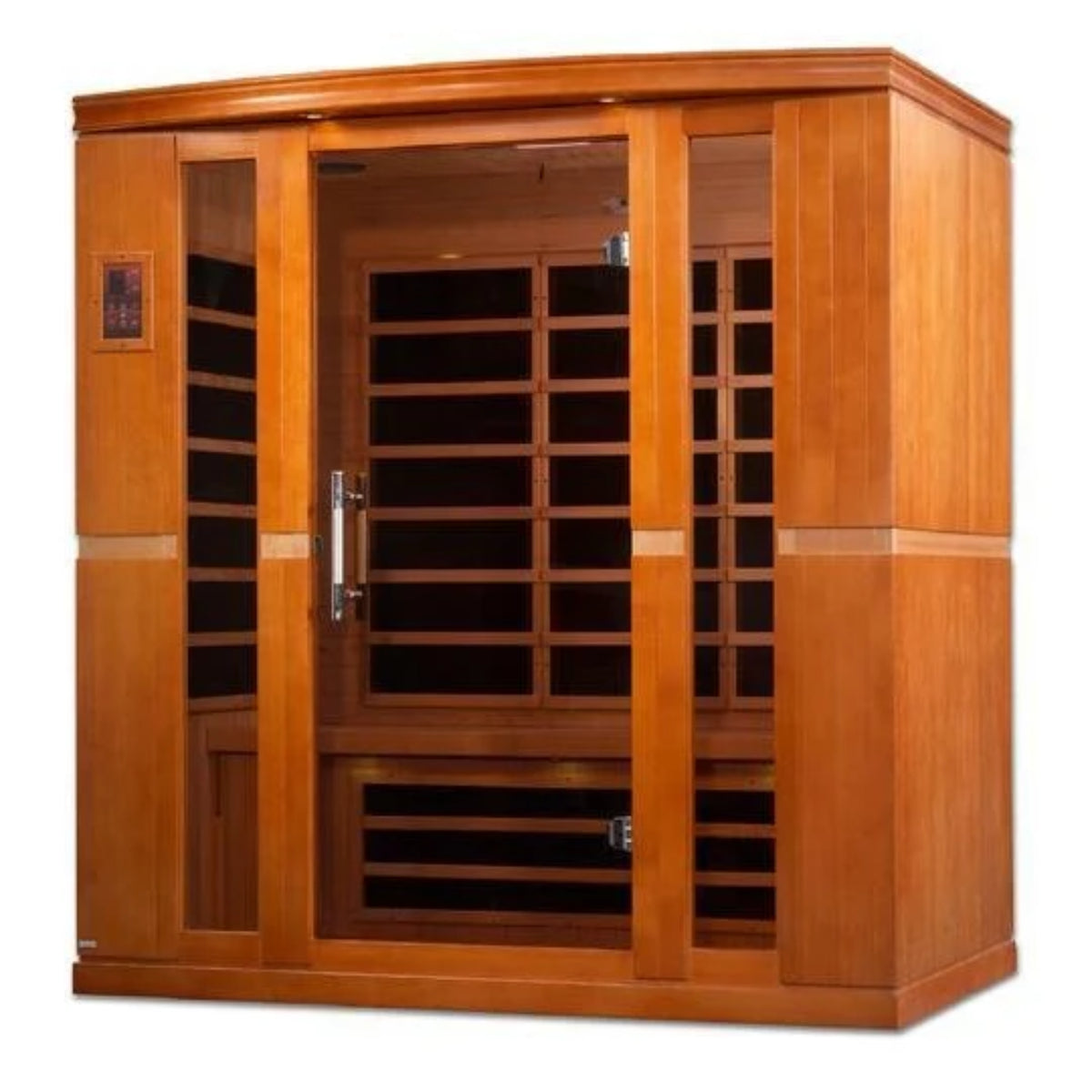 Golden Designs - Dynamic Bergamo 4-Person Low EMF Infrared Sauna - DYN-6440-01