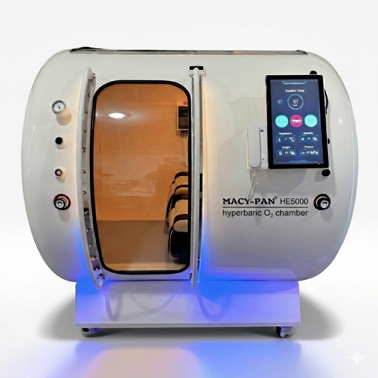 Macy-Pan Hyperbaric Oxygen Therapy Chamber Hard Type 5 People - HE5000