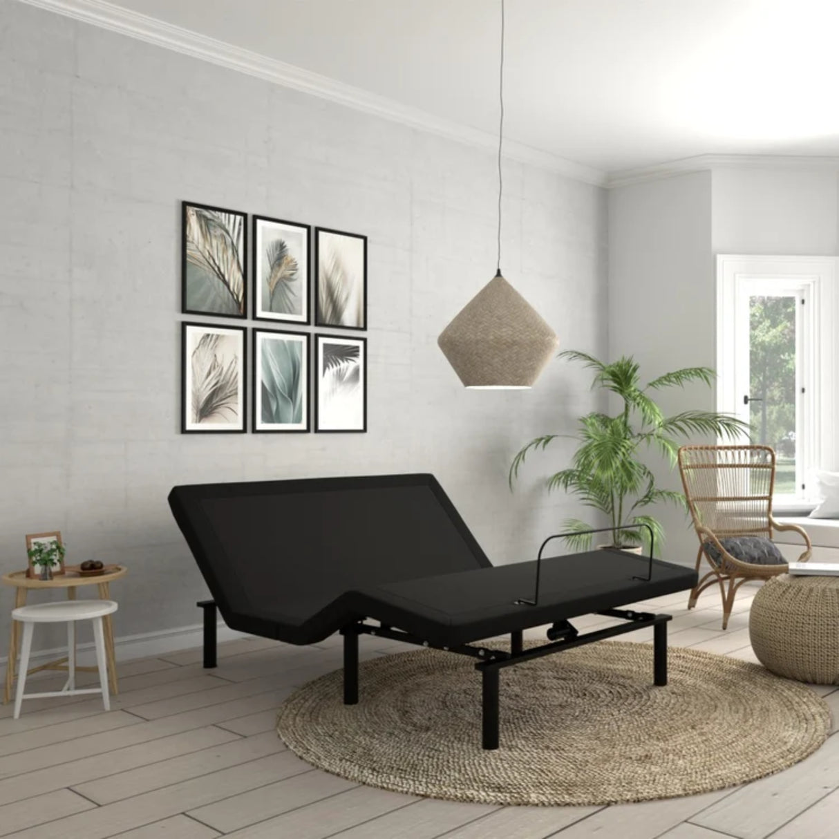 Dawn House - Rise Adjustable Bed Base with Head and Foot Elevation