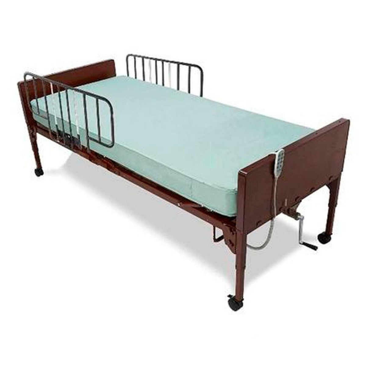 Medacure Semi Electric Hospital Bed Mattress Rails Options Morelli