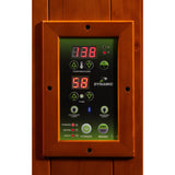 Golden Designs Dynamic Madrid Limited Elite 3-Person Ultra Low EMF FAR Infrared Sauna with Floor Heater, Hemlock (DYN-6310-04 Elite)