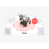 Journey Zinger Folding Power Chair Two-Handed Control