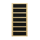 Golden Designs Dynamic Serena 2-Person Low EMF FAR Infrared Sauna, Canadian Hemlock (DYN-6229-01)