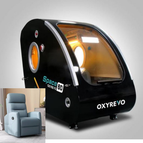 OXYREVO Space60 1.5 to 2.0ATA Hard Sitting Hyperbaric Chamber