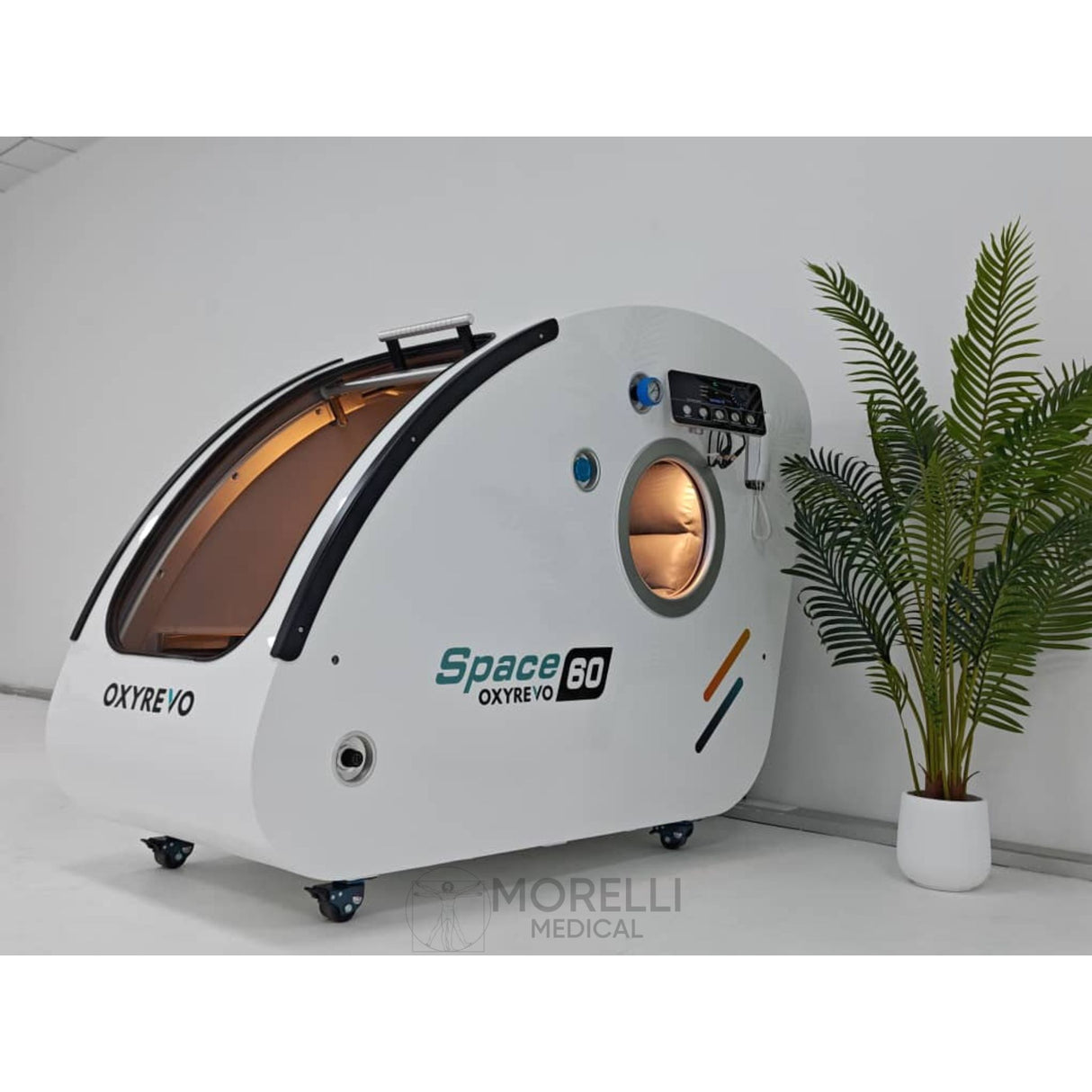 OXYREVO Space60 1.5 to 2.0ATA Hard Sitting Hyperbaric Chamber