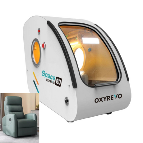 OXYREVO Space60 1.5 to 2.0ATA Hard Sitting Hyperbaric Chamber