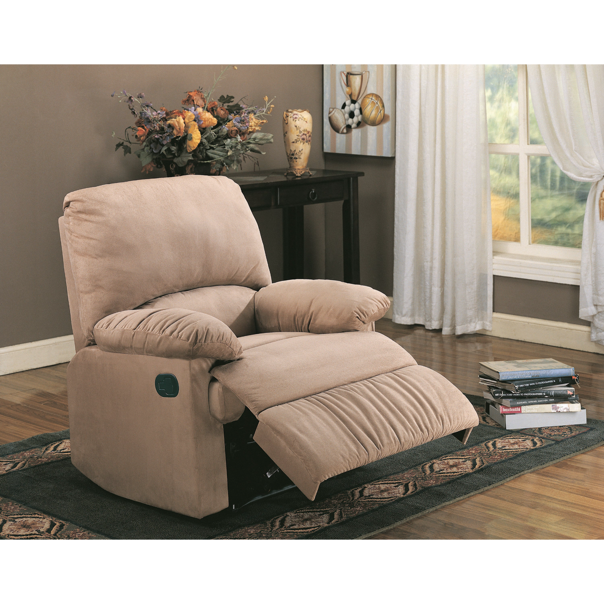 BodyBalanceSystem Harmonic Frequency Massage Microfiber Recliner