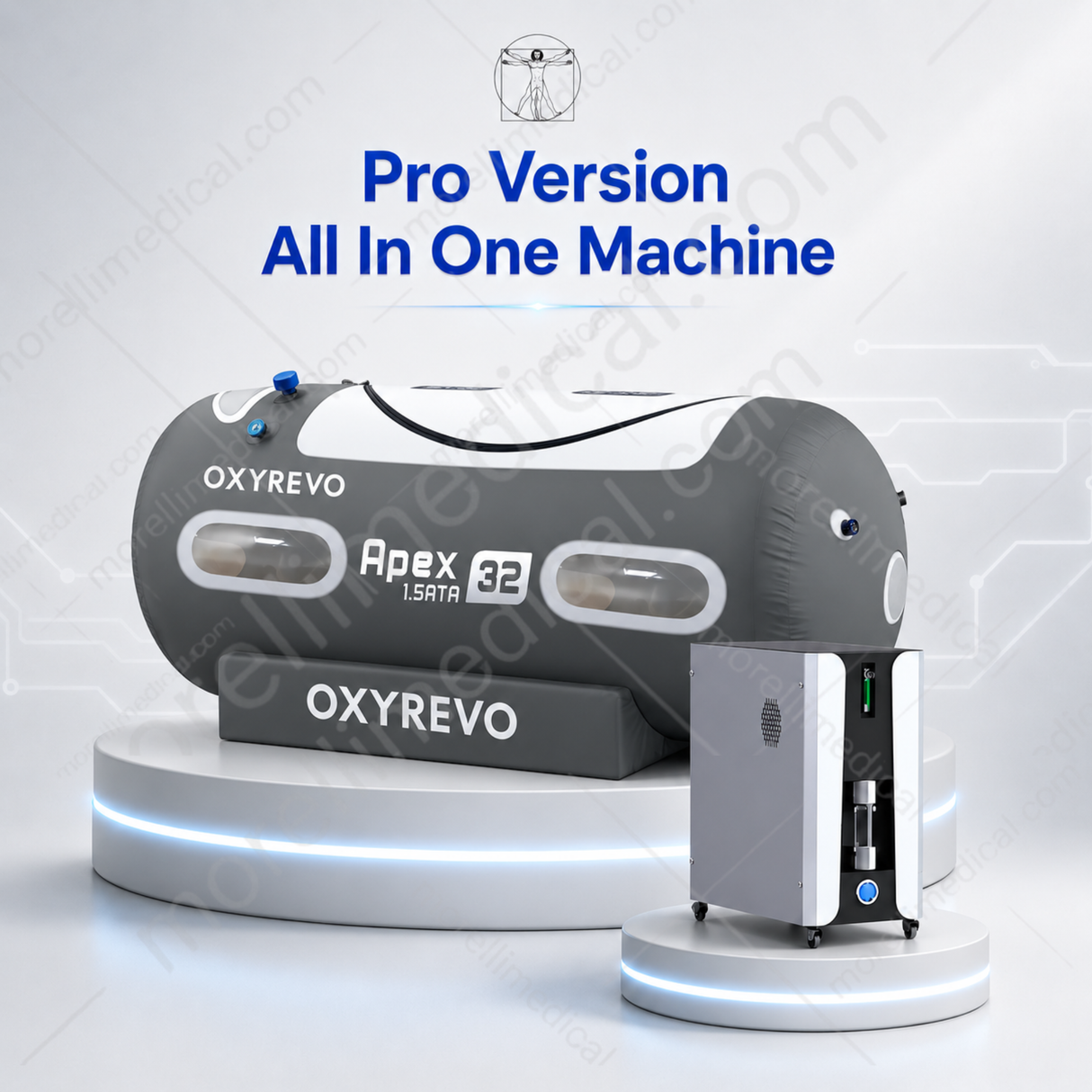 OXYREVO Apex32 1.5 ATA Portable Hyperbaric Chamber – Morelli Medical