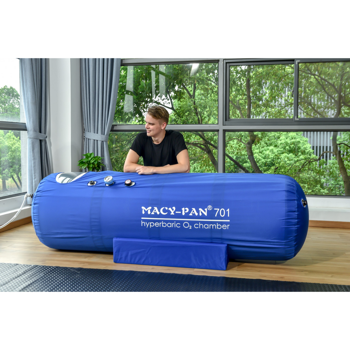 Macy-Pan Hyperbaric Oxygen Therapy Chamber 1.3 ATA Soft Lying Type - ST701
