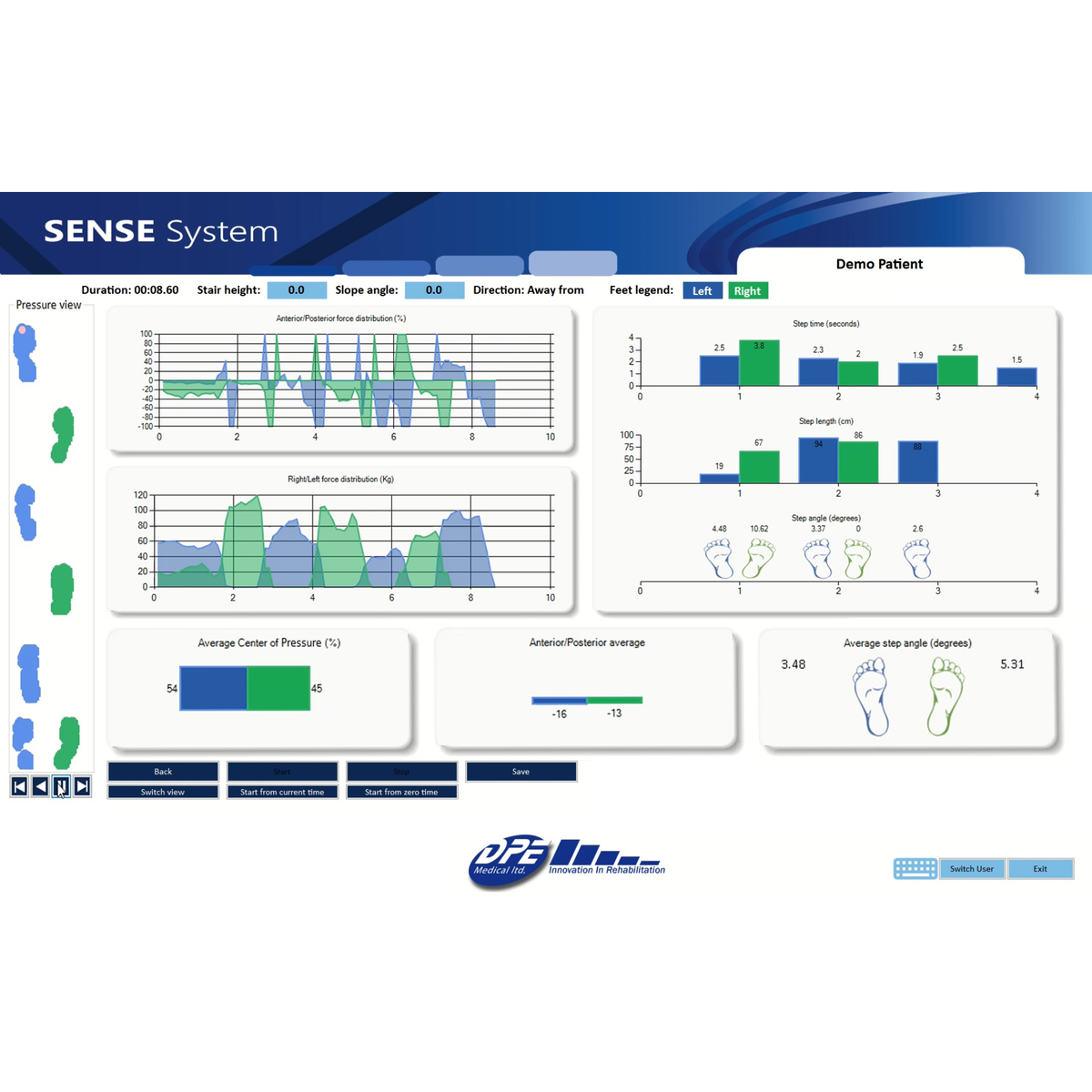Dst Set In Medical DPE - DST Triple Sense Gait Analysis System | Pressure Mapping for Sta ...