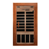 Golden Designs - Dynamic Avila 1-2 Person Low EMF Far Infrared Sauna – Canadian Hemlock - DYN-6103-01