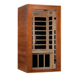 Golden Designs - Dynamic Avila 1-2 Person Low EMF Far Infrared Sauna – Canadian Hemlock - DYN-6103-01