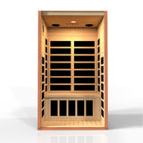 Golden Designs Dynamic Avila 1-2 Person Ultra Low EMF FAR Infrared Sauna, Canadian Hemlock (DYN-6103-01 Elite)