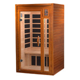 Golden Designs - Dynamic Barcelona 1-2 Person Low EMF Far Infrared Sauna – Canadian Hemlock - DYN-6106-01