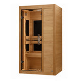 Golden Designs Dynamic Veneto 1-2 Person Low EMF FAR Infrared Sauna, Canadian Hemlock (DYN-6115-05)