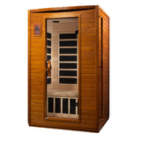 Golden Designs - Dynamic Versailles 2-Person Low EMF Far Infrared Sauna – Canadian Hemlock - DYN-6202-03