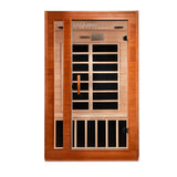 Golden Designs - Dynamic Cordoba Elite 2-Person Ultra Low EMF Far Infrared Sauna – Canadian Hemlock - DYN-6203-01