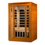 Golden Designs Dynamic San Marino Elite 2-Person Ultra Low EMF FAR Infrared Sauna, Canadian Hemlock (DYN-6206-01 Elite)