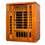 Golden Designs Dynamic Bellagio 3-Person Low EMF FAR Infrared Sauna, Canadian Hemlock (DYN-6306-02)