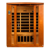 Golden Designs Dynamic Bellagio 3-Person Low EMF FAR Infrared Sauna, Canadian Hemlock (DYN-6306-02)