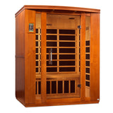 Golden Designs Dynamic Bellagio 3-Person Low EMF FAR Infrared Sauna, Canadian Hemlock (DYN-6306-02)