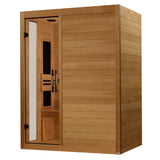 Golden Designs Dynamic Toscana Elite 3-Person Ultra Low EMF FAR Infrared Sauna, Canadian Hemlock (DYN-6315-05 Elite)