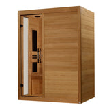 Golden Designs Dynamic Toscana 3-Person Low EMF FAR Infrared Sauna, Canadian Hemlock (DYN-6315-05)