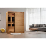 Golden Designs Dynamic Toscana Elite 3-Person Ultra Low EMF FAR Infrared Sauna, Canadian Hemlock (DYN-6315-05 Elite)