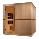 Golden Designs Catalonia 8-Person Near Zero EMF Far Infrared Sauna - GDI-6880-02 Elite
