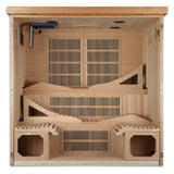 Golden Designs Dynamic Monaco Elite 6-Person Ultra Low EMF FAR Infrared Sauna, Canadian Hemlock (DYN-6996-01 Elite)