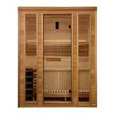 Golden Designs Andermatt 3-Person Traditional Sauna, Pacific Clear Cedar - GDI-7030-01