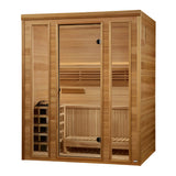 Golden Designs Andermatt 3-Person Traditional Sauna, Pacific Clear Cedar - GDI-7030-01