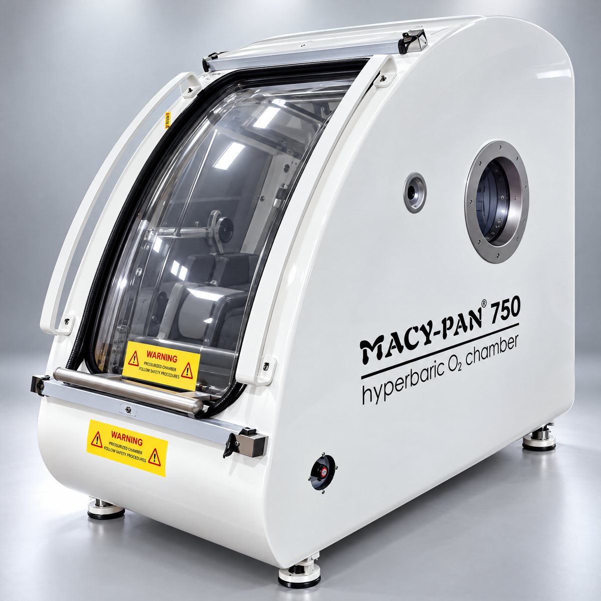 Macy-Pan Hyperbaric Oxygen Therapy Chamber 2.0 ATA Sitting Type – HP750