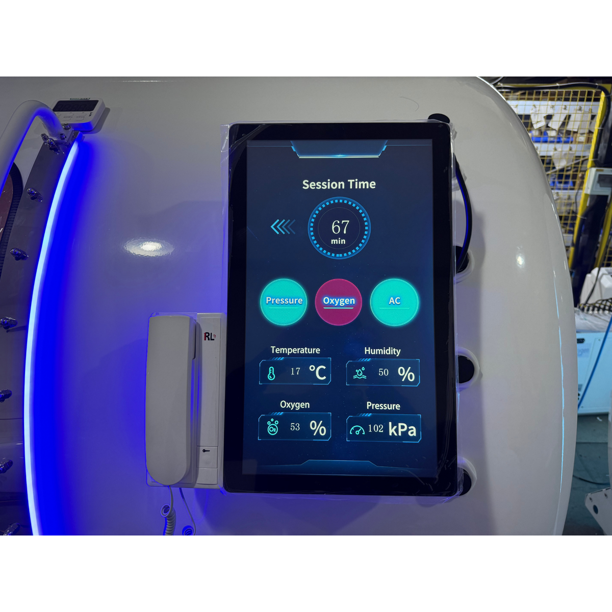 Macy-Pan Hyperbaric Oxygen Therapy Chamber Hard Type 5 People
