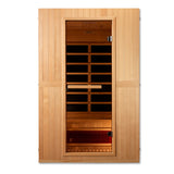 Golden Designs Maxxus Serenity Dual Tech 2-Person Low EMF FAR Infrared Sauna, Canadian Hemlock (MX-LS2-01)