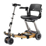 Free Rider USA Luggie Golden Elite Travel Scooter w/10.5 AH Battery