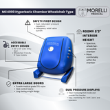 Macy-Pan Hyperbaric Chamber Wheelchair Type - MC4000