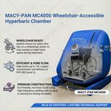 Macy-Pan Hyperbaric Chamber Wheelchair Type - MC4000