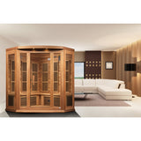 Golden Designs Maxxus 3-Person Low EMF FAR Infrared Sauna, Canadian Red Cedar (MX-K356-01 CED)