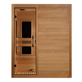 Golden Designs Dynamic Toscana 3-Person Low EMF FAR Infrared Sauna, Canadian Hemlock (DYN-6315-05)