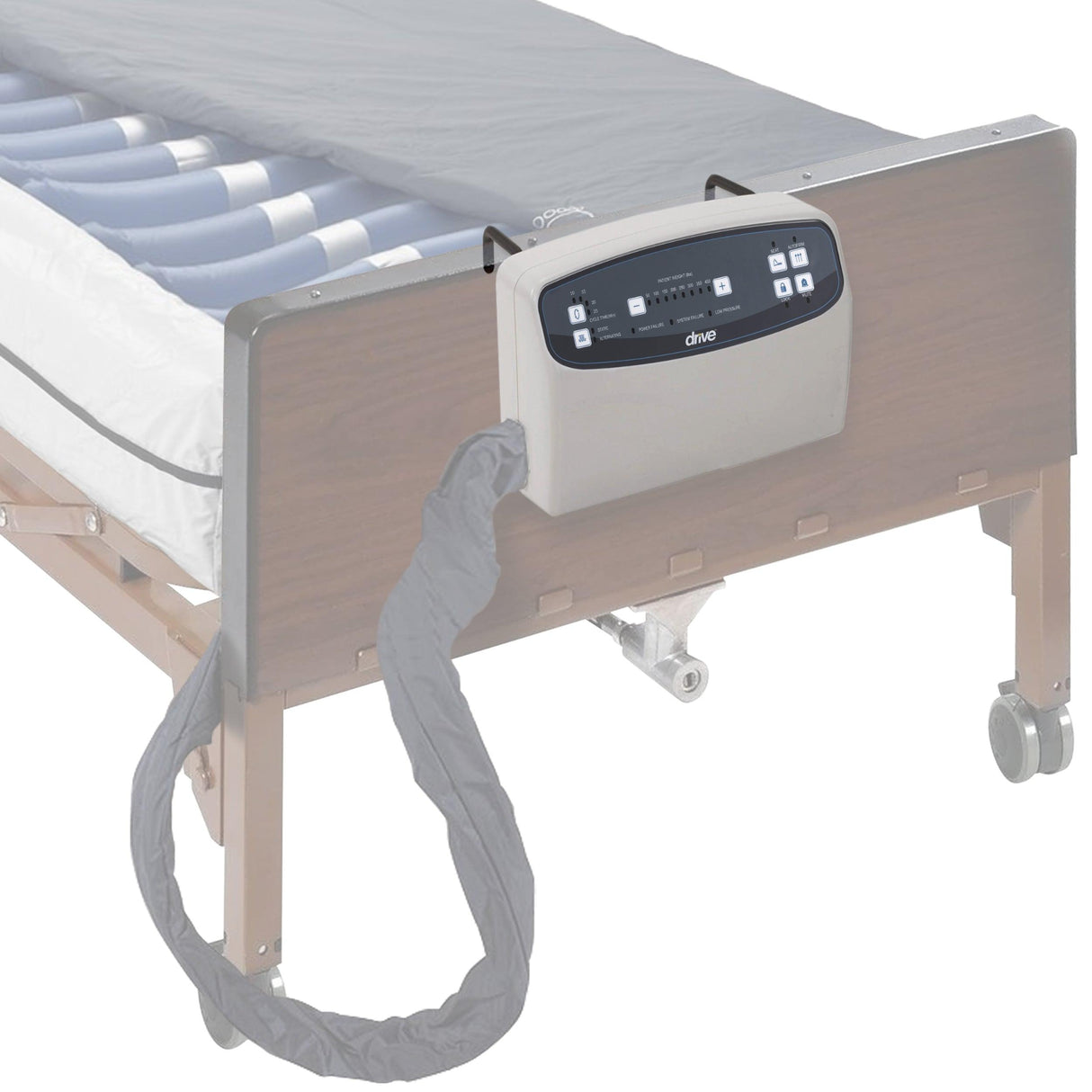 Drive Medical Med Aire Plus Defined Perimeter Low Air Loss Mattress -  8"