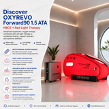 OXYREVO Forward90 1.4 to 1.5 ATA Portable Sitting Hyperbaric Chamber