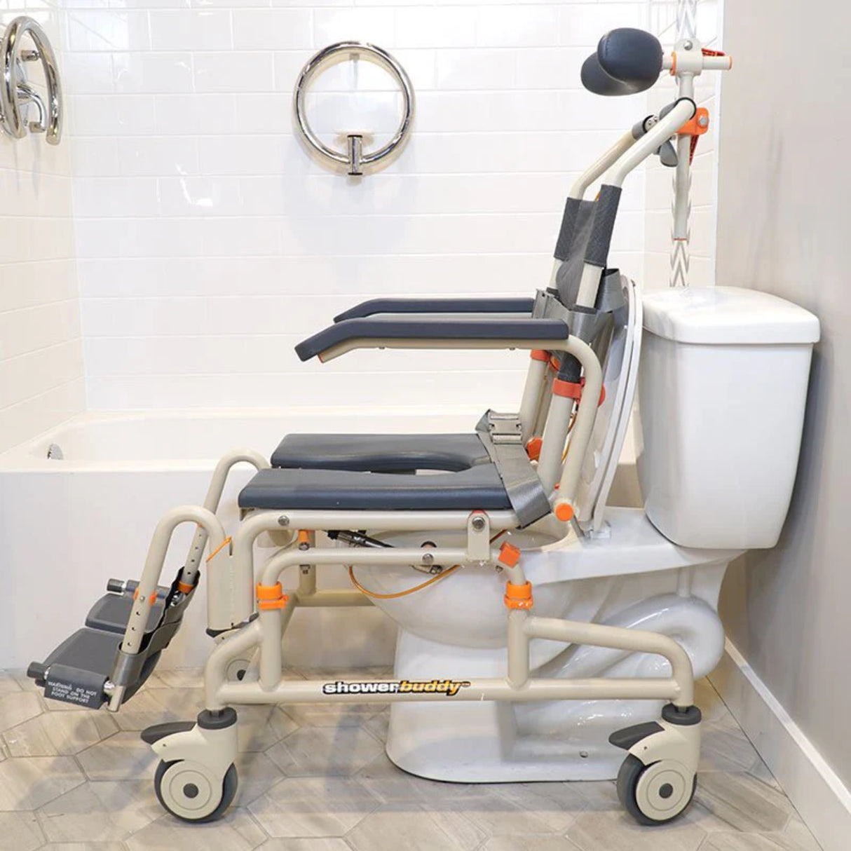 ShowerBuddy Roll-inBuddy Tilt Shower Chair: SB3T