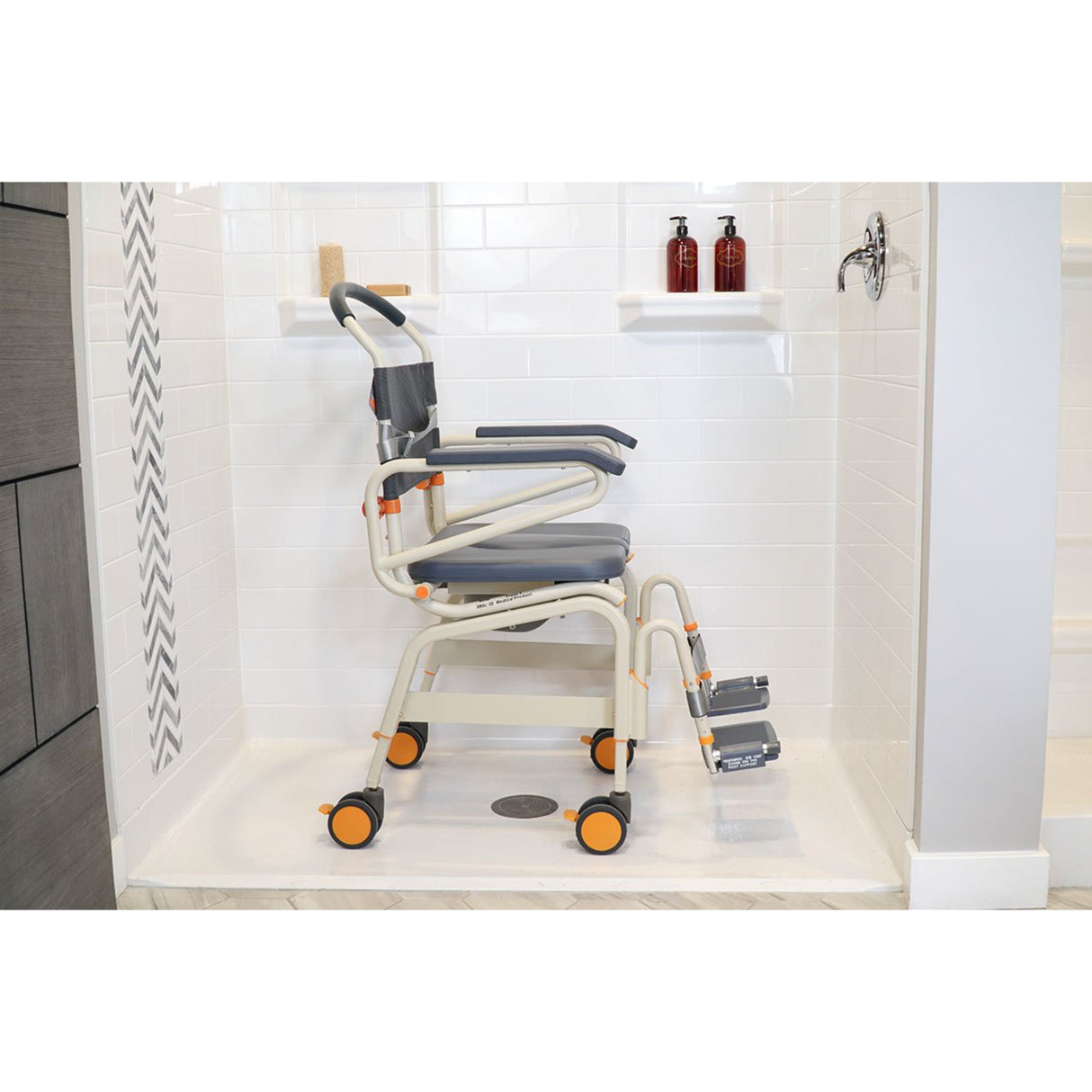 ShowerBuddy Roll-inBuddy XL Bariatric Shower Chair: SB6c-22