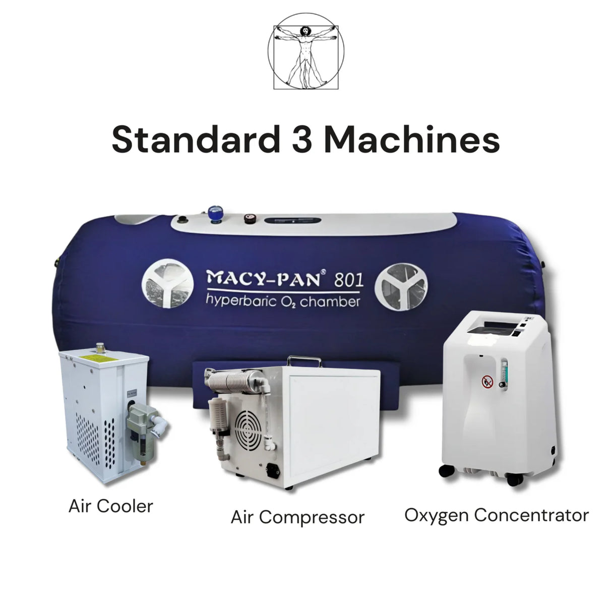 Macy-Pan ST801 Hyperbaric Oxygen Therapy Chamber – Morelli Medical
