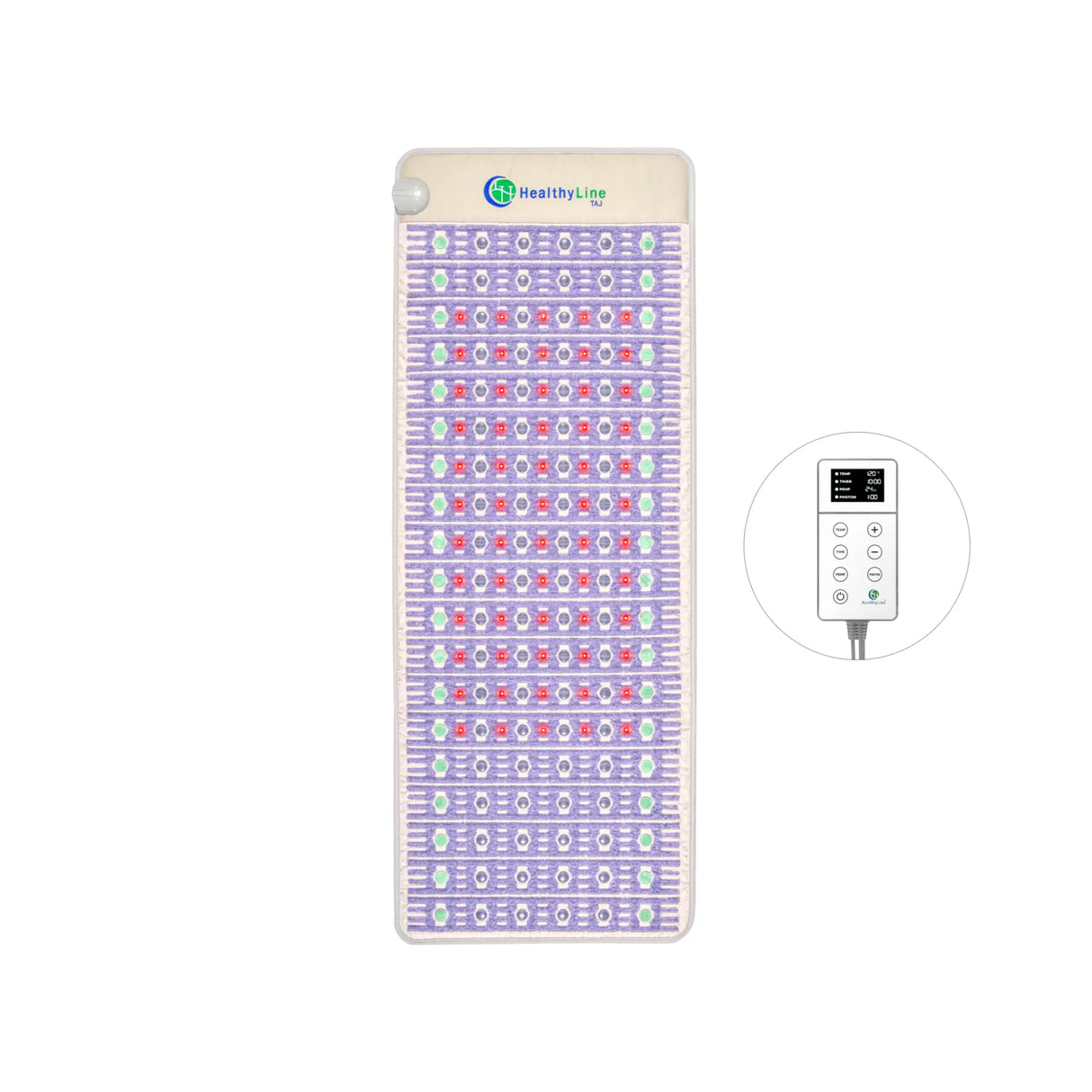 Healthy Line TAJ Bed Series PEMF Far Infrared Heating Mats